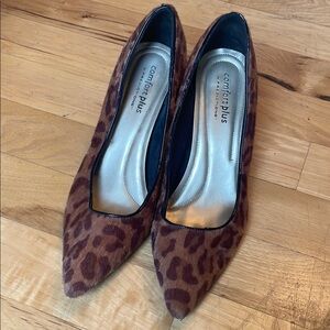 comfort plus by Predictions Women's Leopard Print Shoes